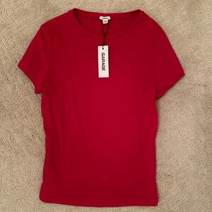 Garage Women's Red Top